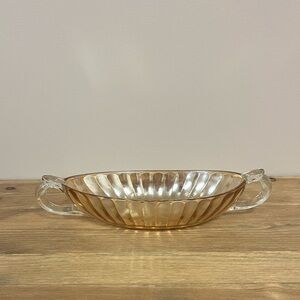 Vintage Carnival Glass Dish